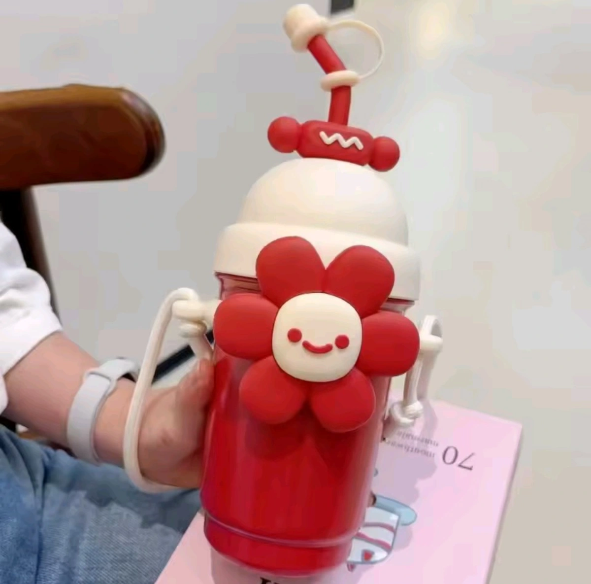 Pastel Flower Kids Stanley Bottle🌸