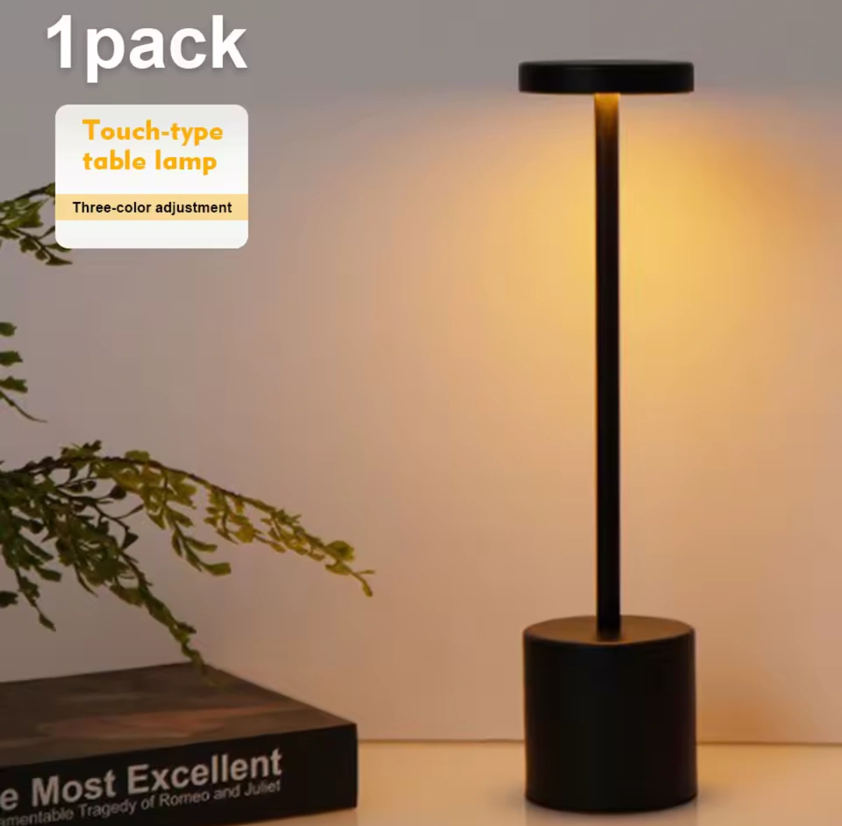Table lamp Led sensor night light