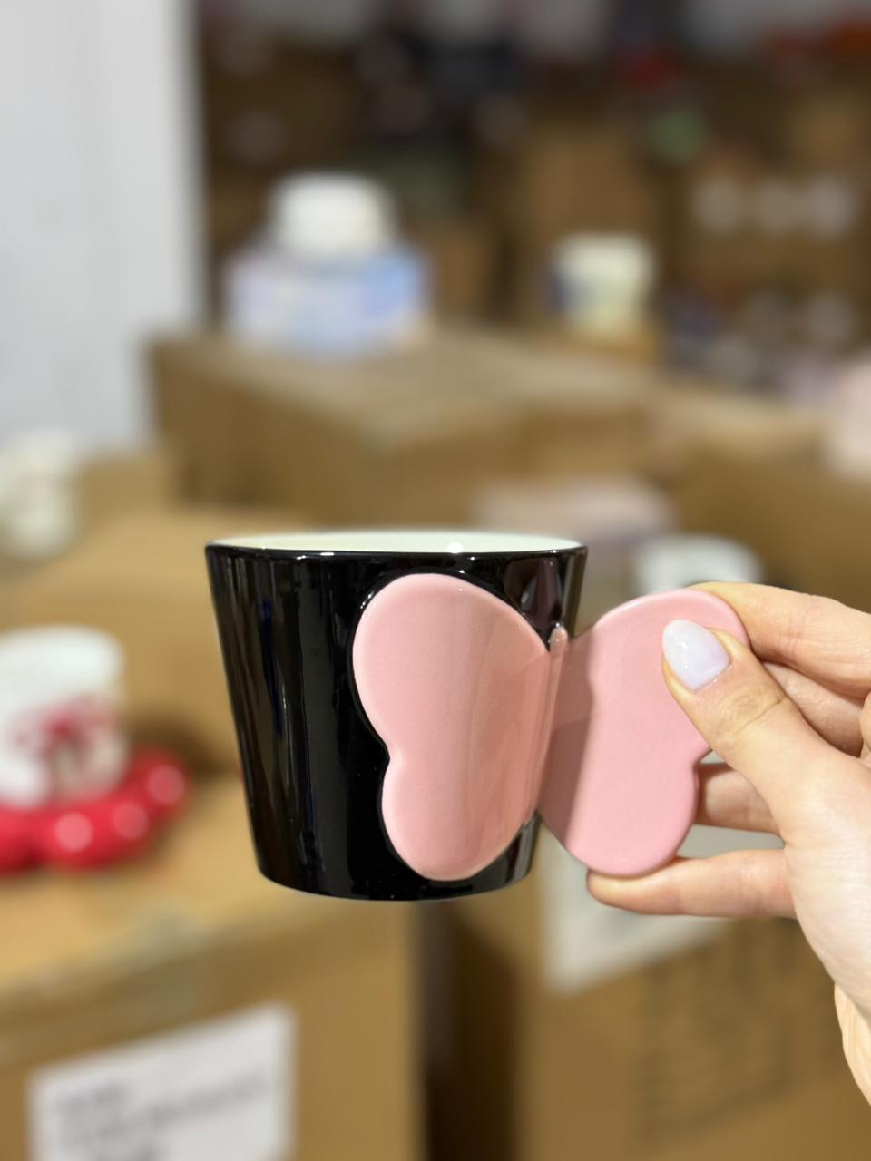 Ceramic butterfly Mug