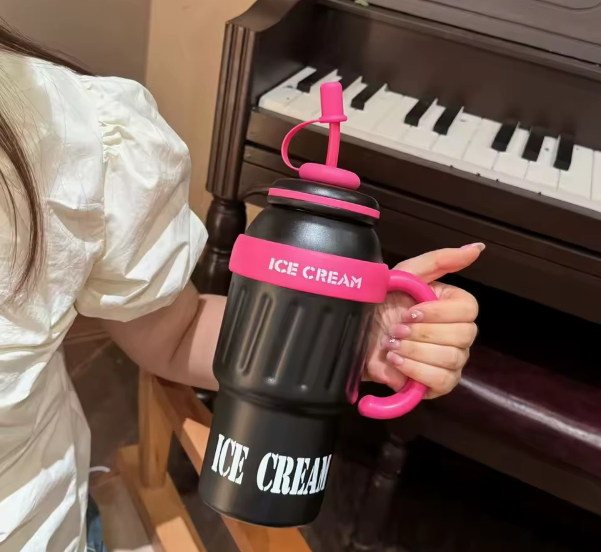 Ice cream stainless steel cup🍦