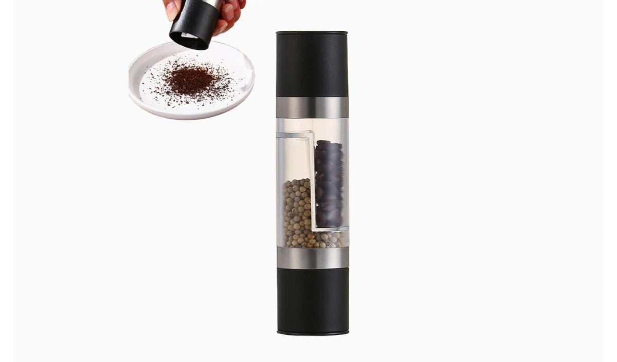 Manual Pepper Mill for Black Pepper, Salt and Sesame