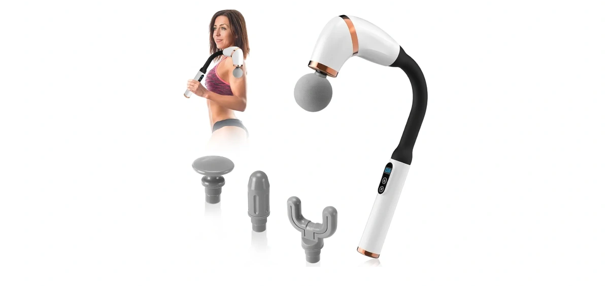 Massage Gun with Extension Handle