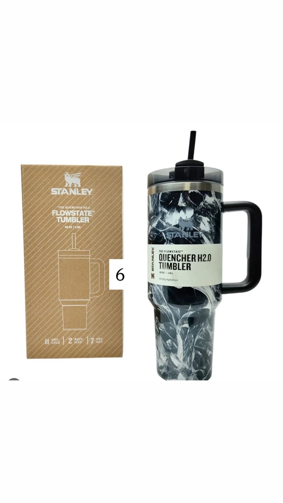 Stanley Flowstate Tumbler 40oz Marble