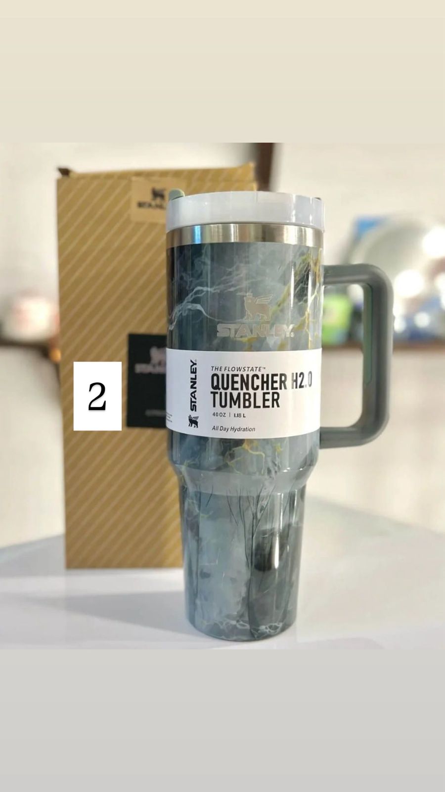 Stanley Flowstate Tumbler 40oz Marble