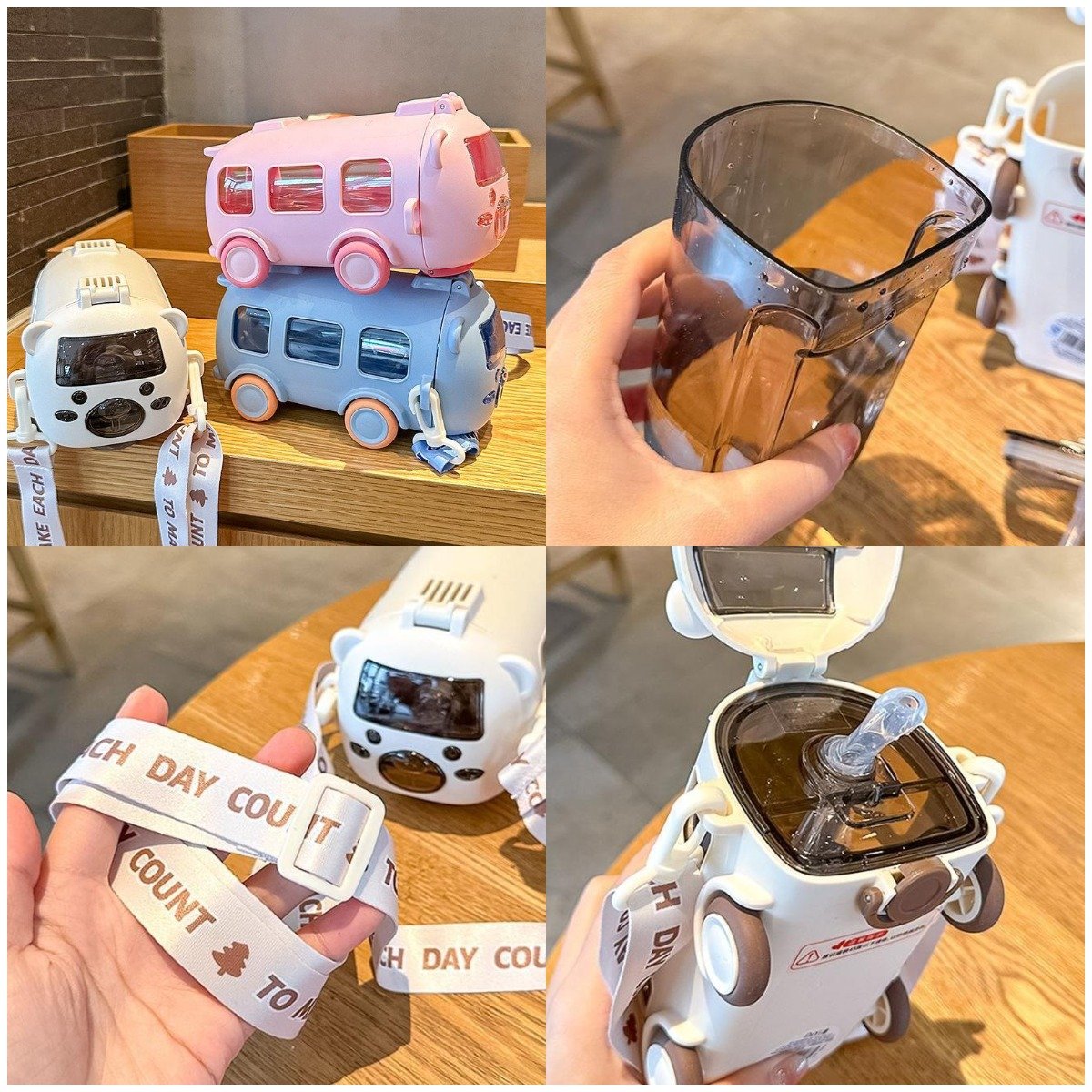 Water Bottles Bus