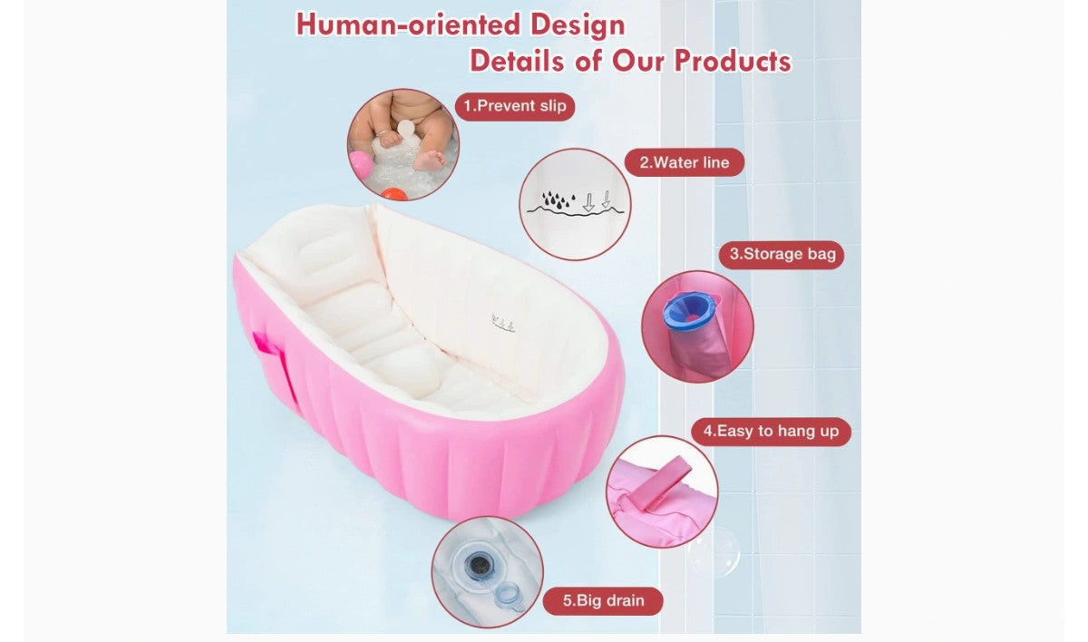 Baby Bath Tub with Pump