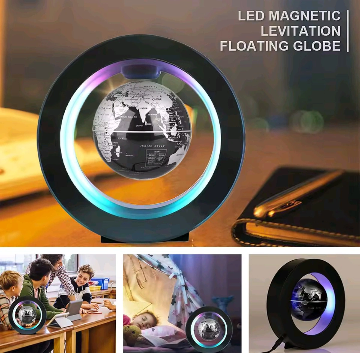 Floating Globe O Frame Magnetic