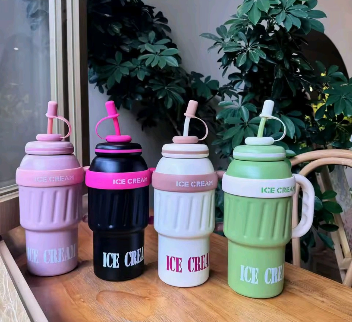 Ice cream stainless steel cup🍦