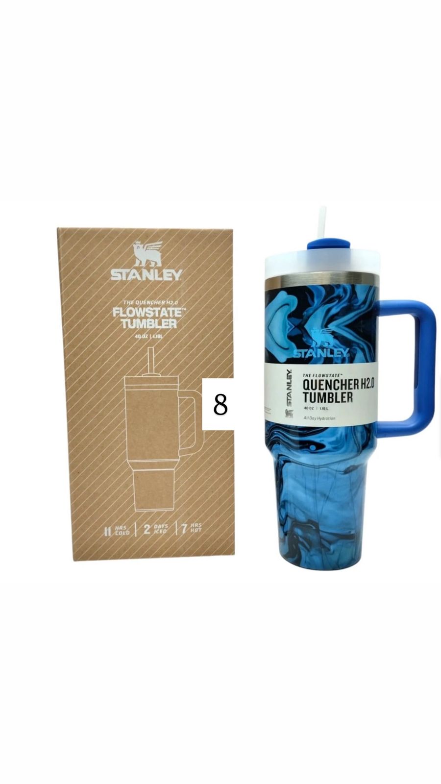 Stanley Flowstate Tumbler 40oz Marble