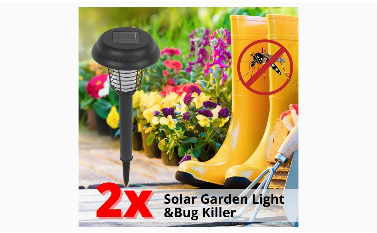 Solar tuinlamp / insektenlamp