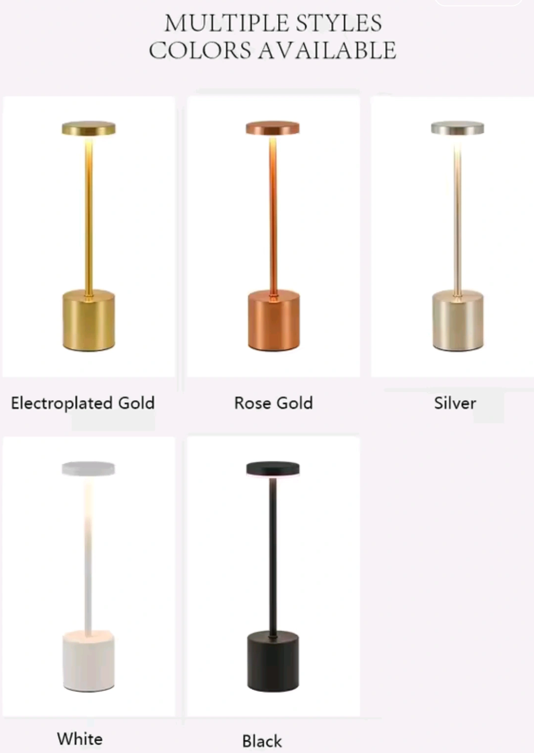 Table lamp Led sensor night light