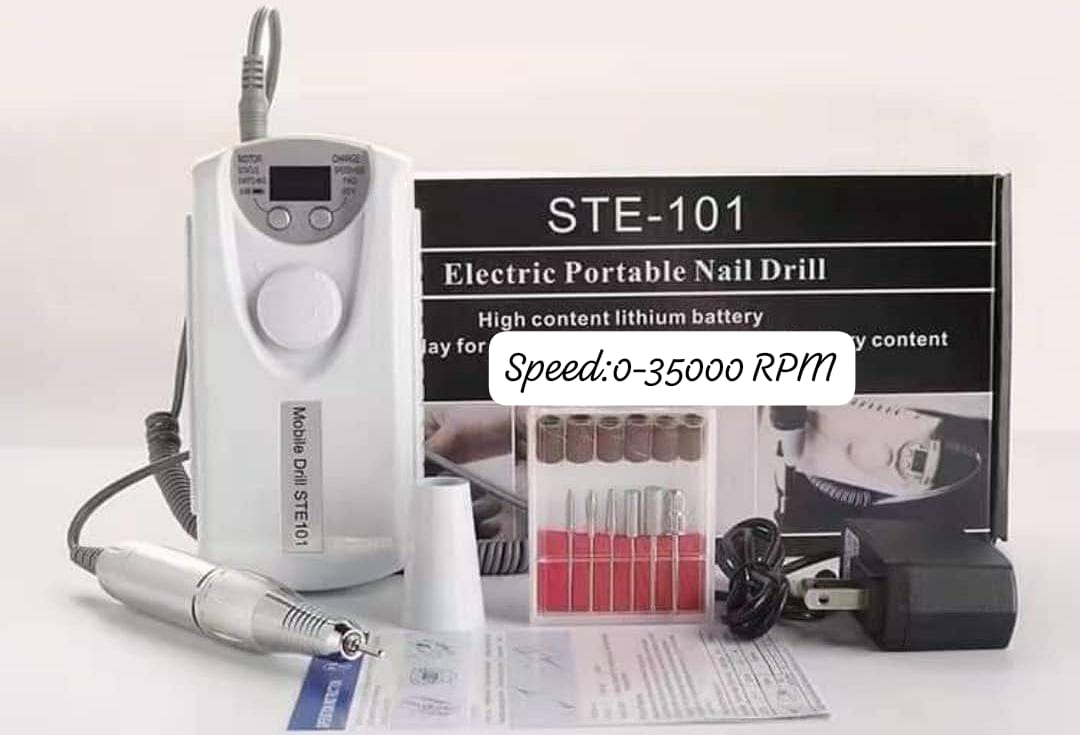 Electric Portable Nail Drill Set