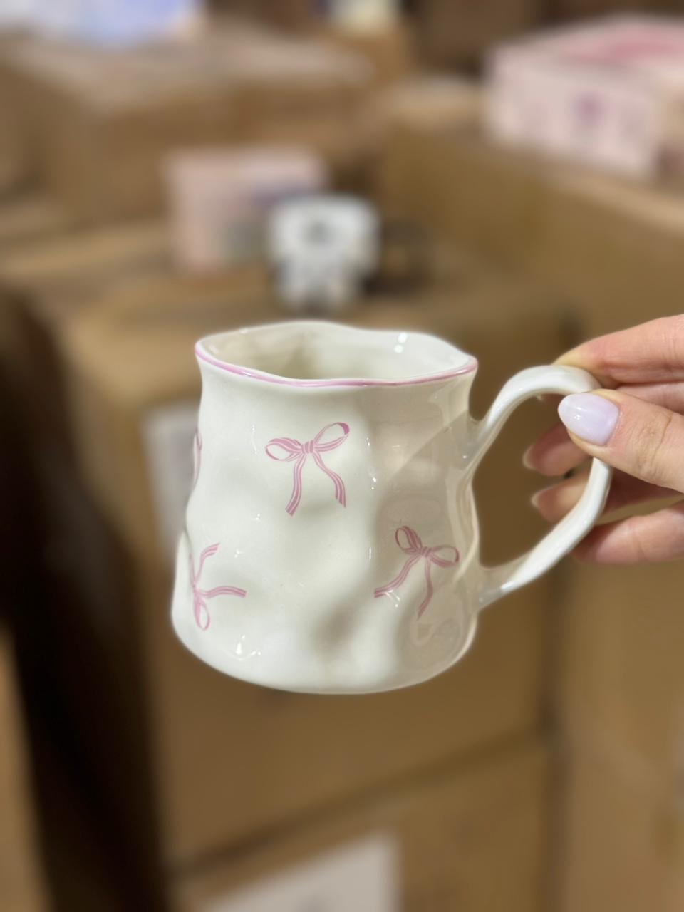 Ceramic Bow Mug