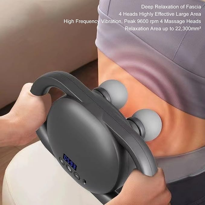 4 Head and Back Massager