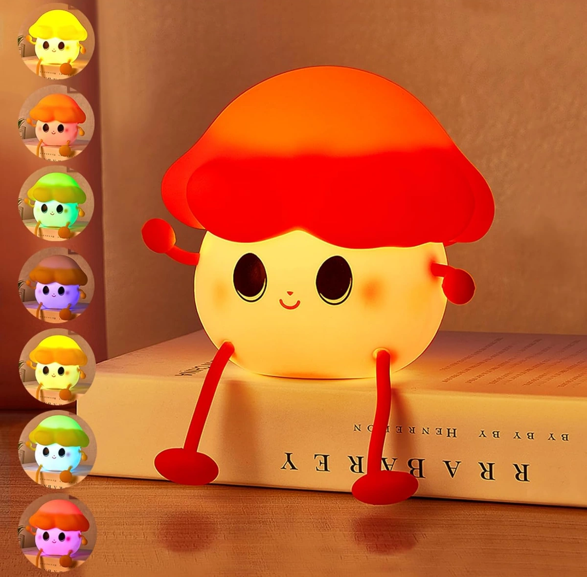 🍄Mushroom silicone night light