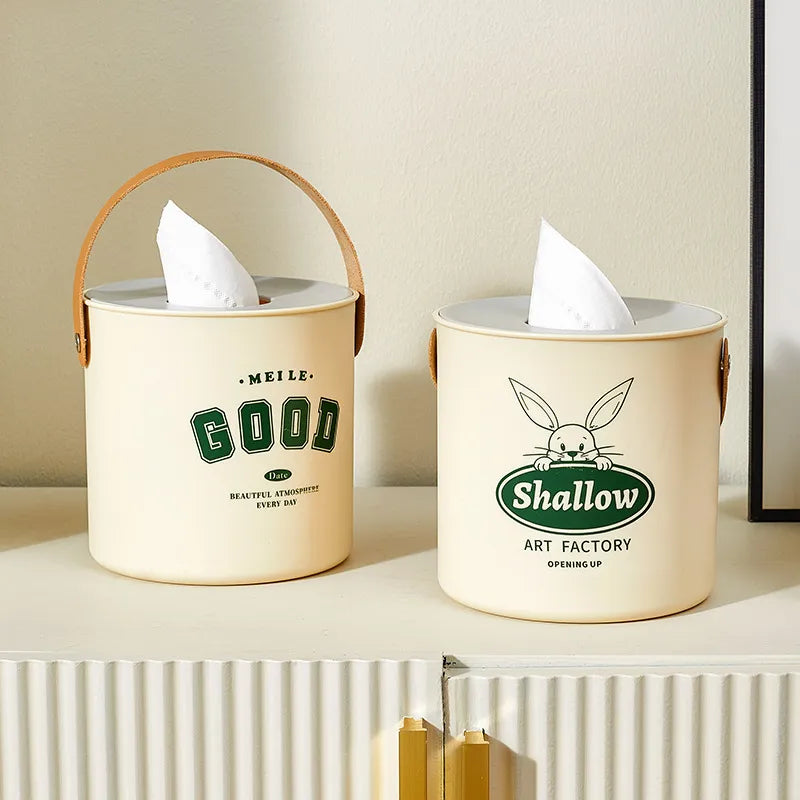Tissue Box Holder Round & Square