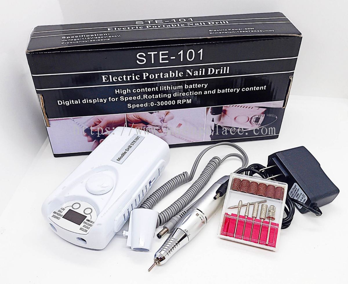 Electric Portable Nail Drill Set