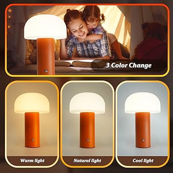 Mushroom Night Light for Bedroom
