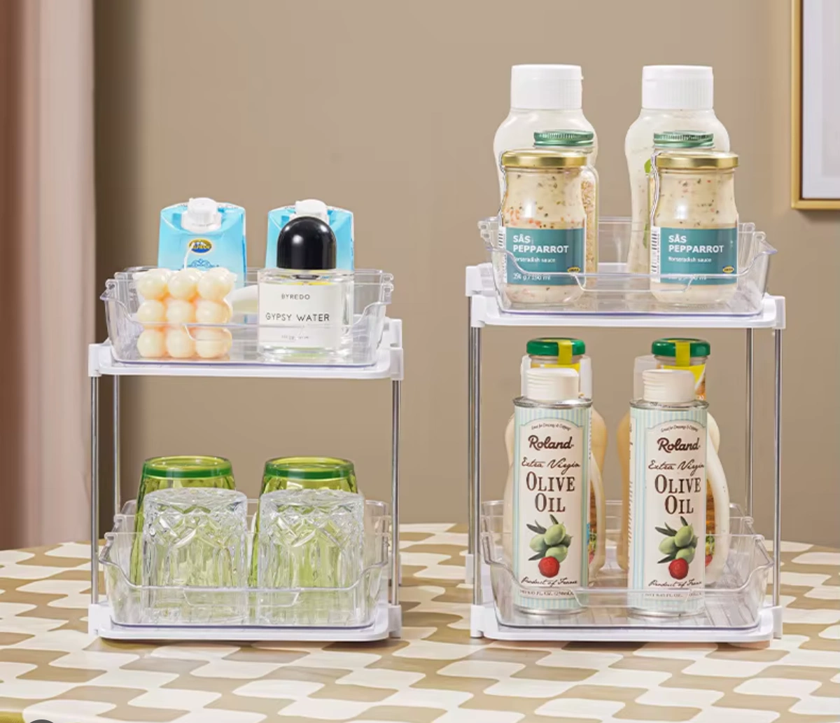 Double tier organizer