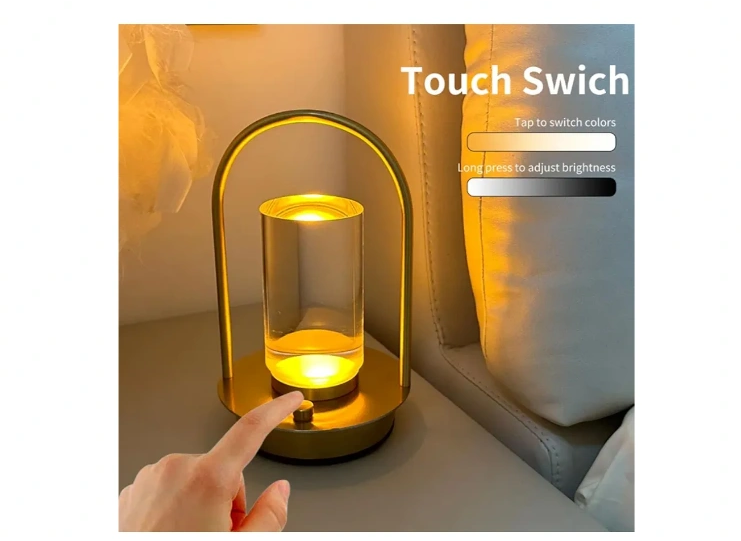 Table Lamp Modern Metal Cordless