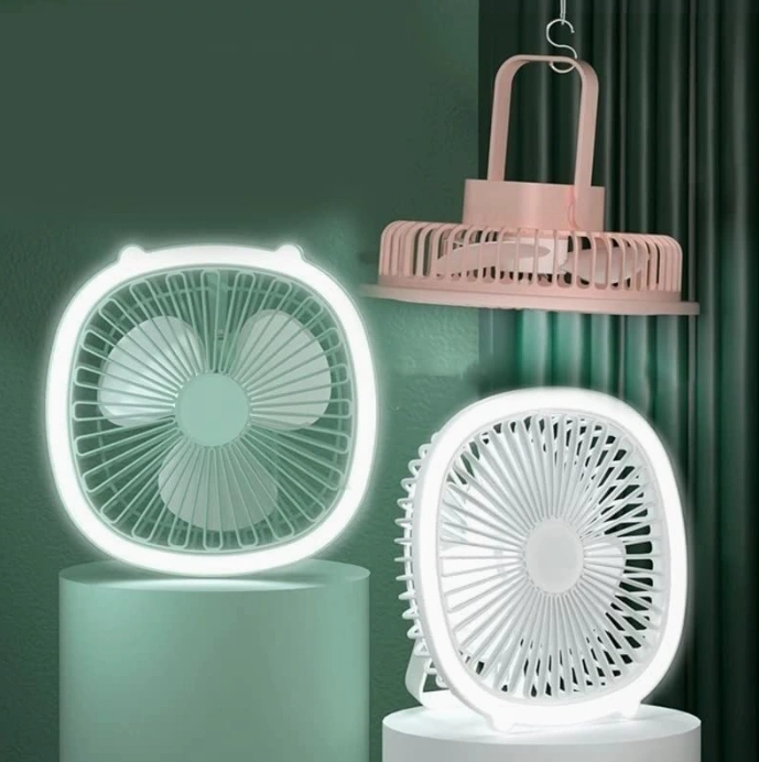 Table lamp& desktop Fan