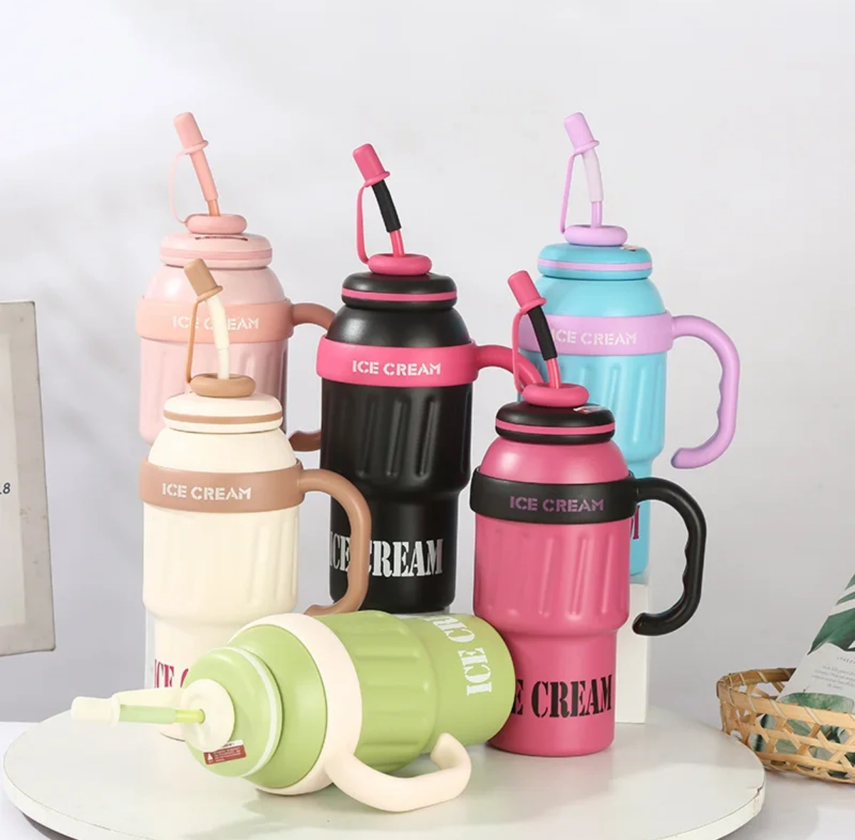 Ice cream stainless steel cup🍦