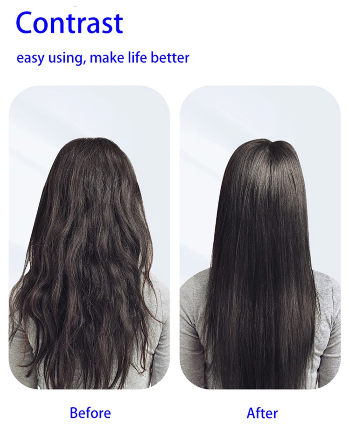 Wireless Hair Straightener Brush