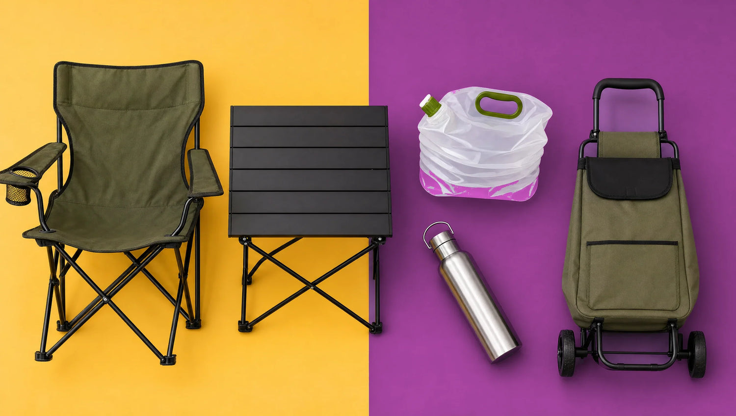 Camping Essentials collection at Happy Shoppy