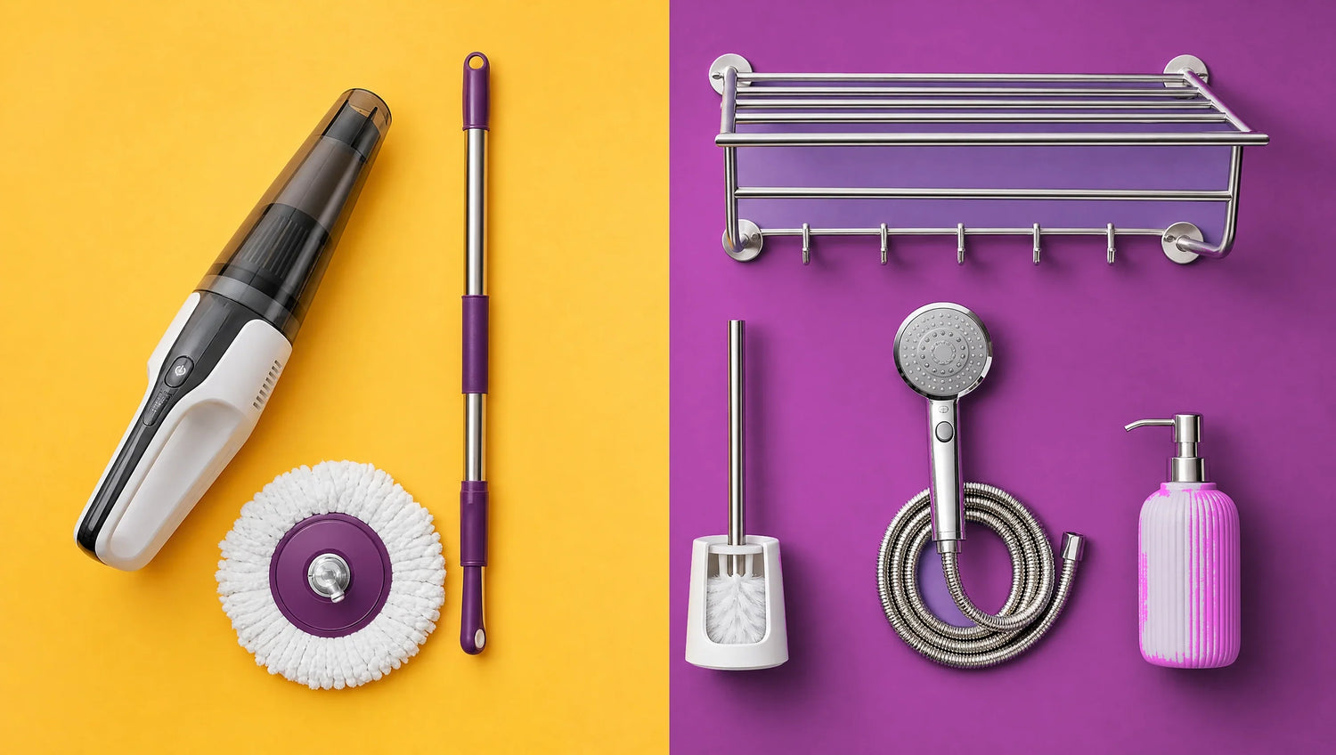Cleaning &amp; Bathroom collection at Happy Shoppy