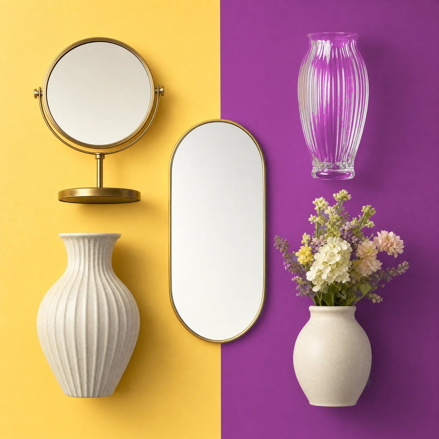Mirrors &amp; Vases category at Happy Shoppy