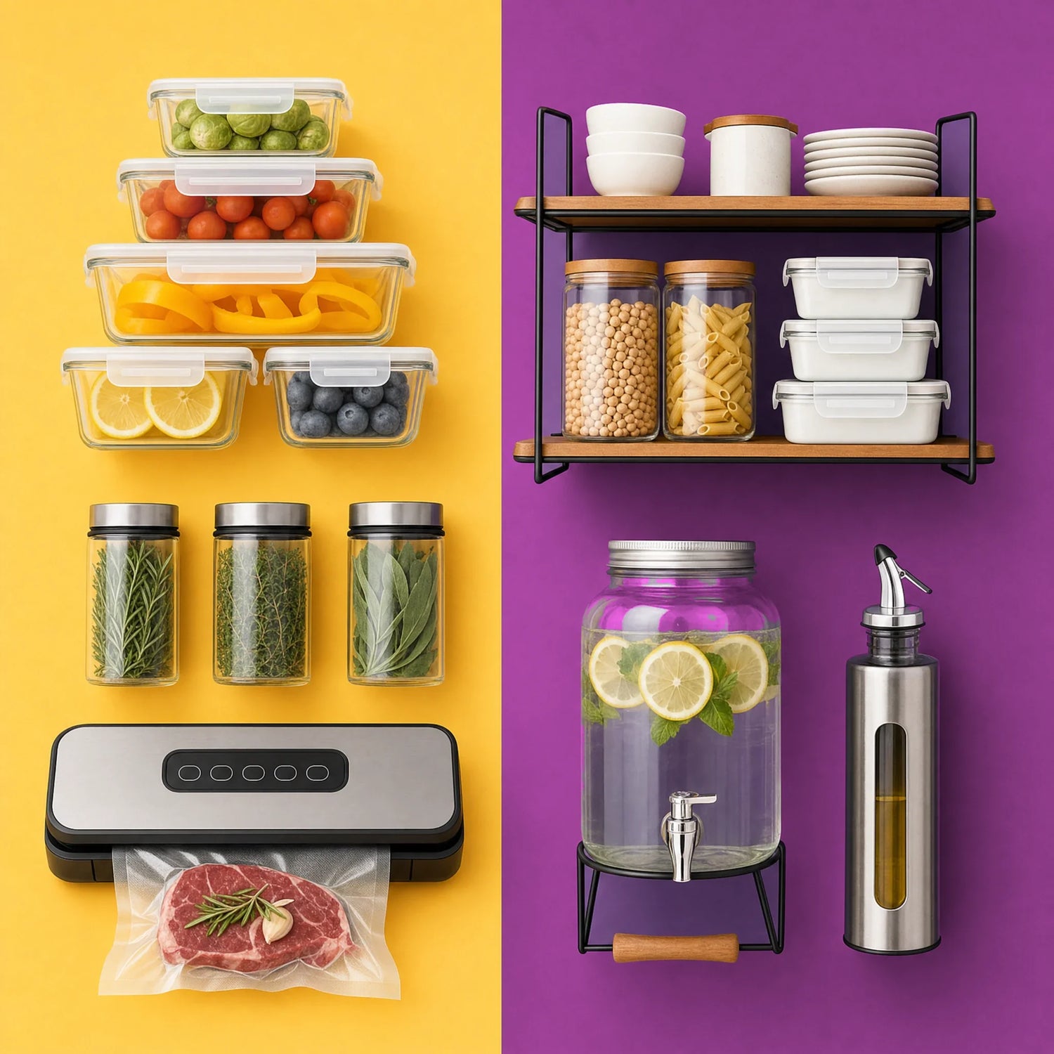 Kitchen Storage at Happy Shoppy