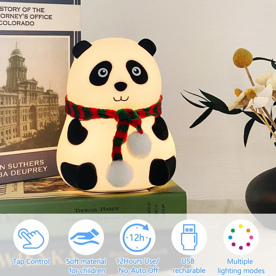 Kids Panda Night Light