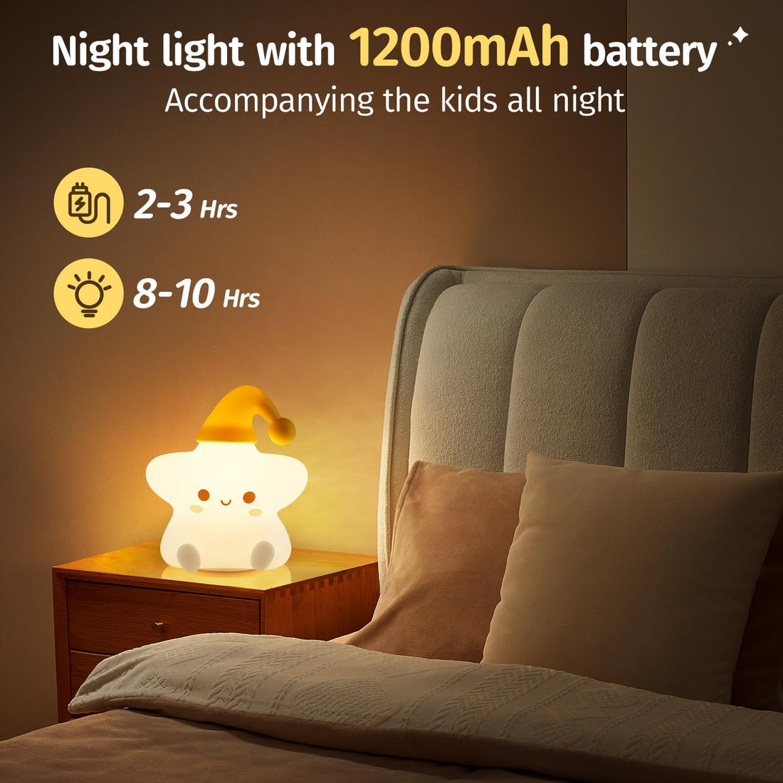 Cute Star Night Light