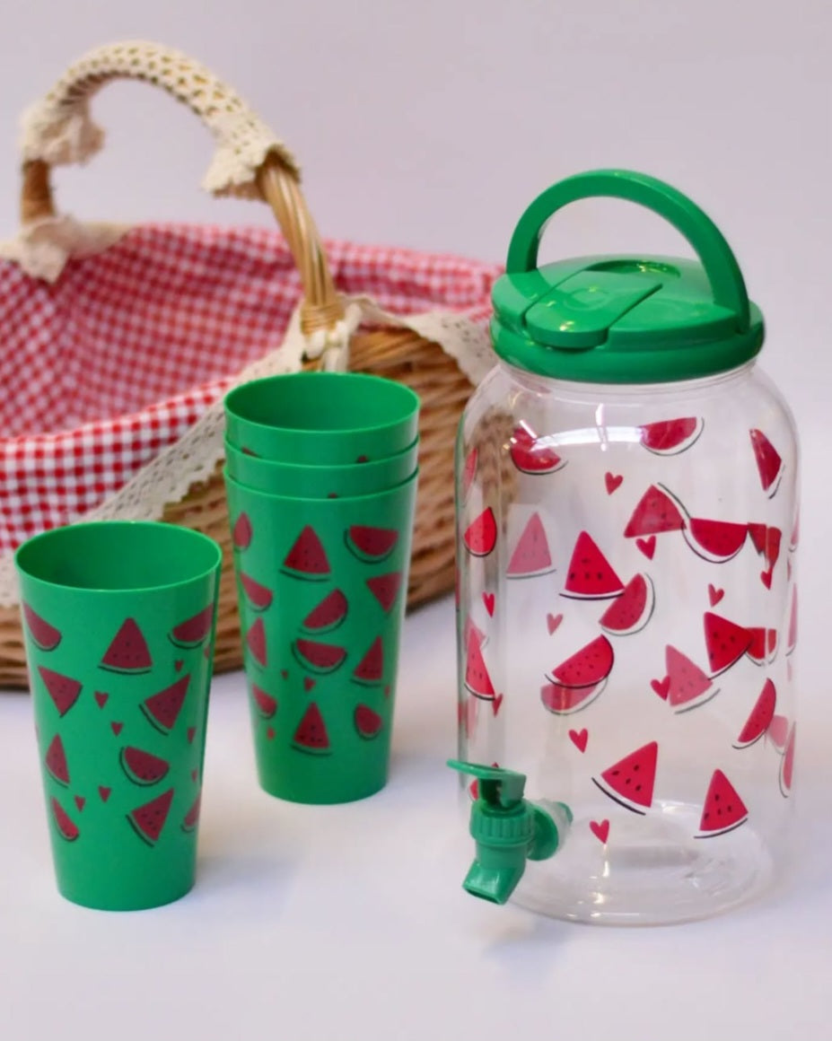 Set plastic kettle + cups
