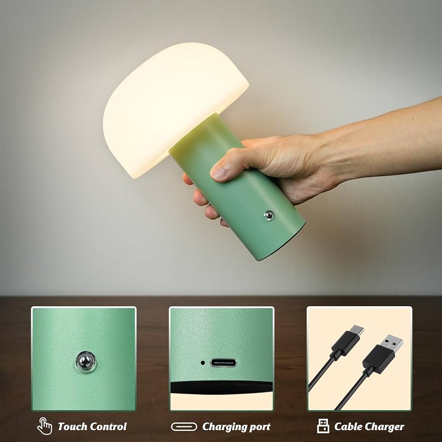 Mushroom Night  Light for Bedroom