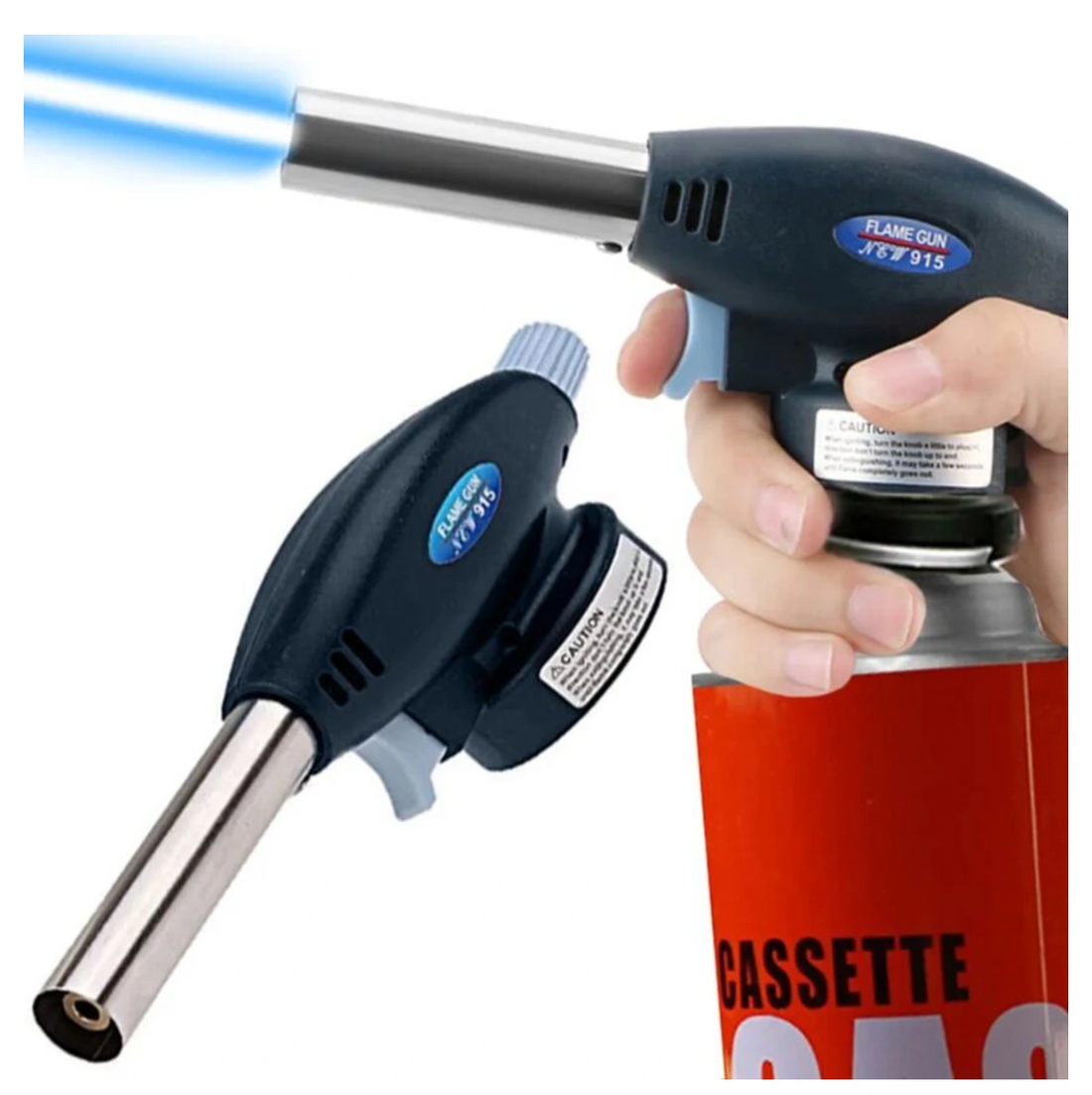 Portable flame gun