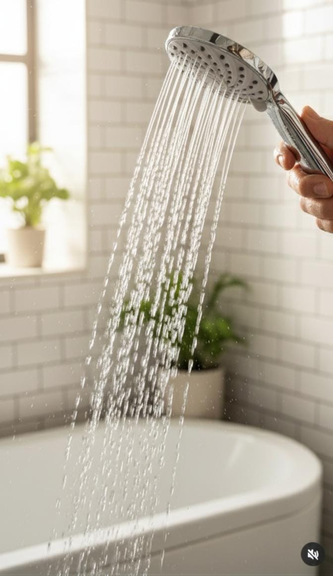 shower head and hose set