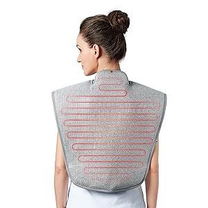 Heating Pads with Massager, Pain Relief Body