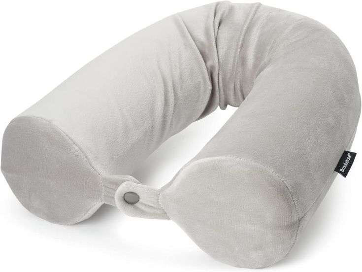 Travel grey pillow