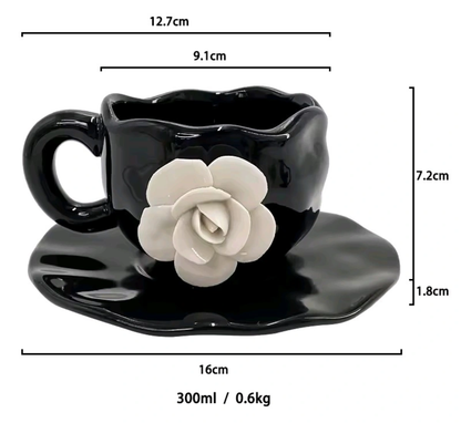 3D flower Mug