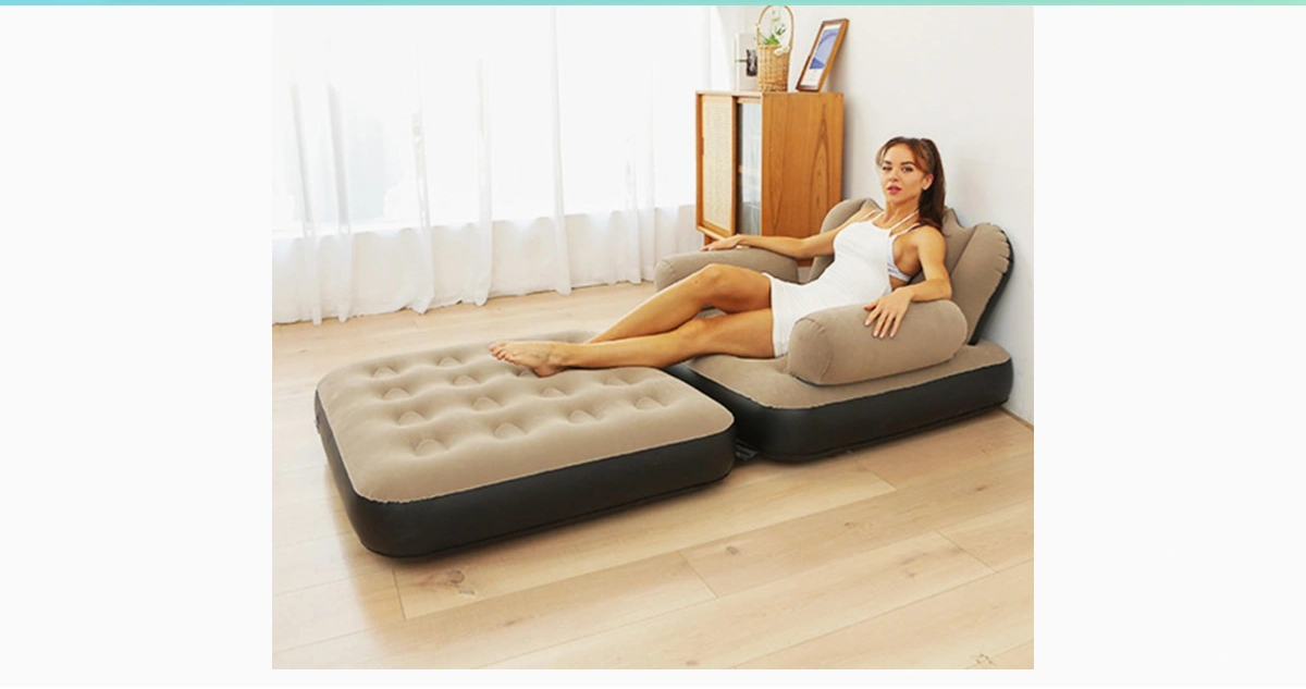 Inflatable Sofa with Armrests