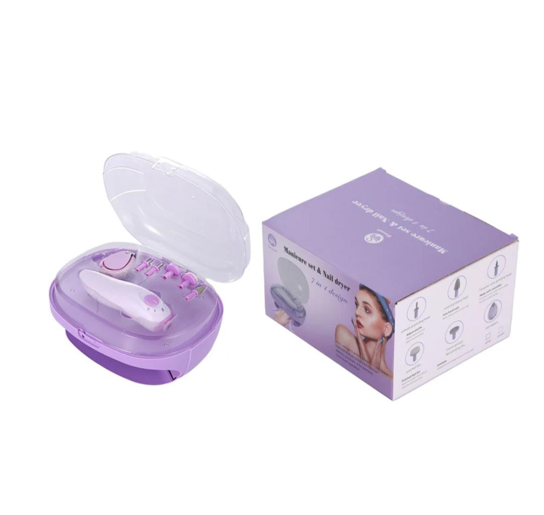 2in1 Nail dryer &amp;Drill
