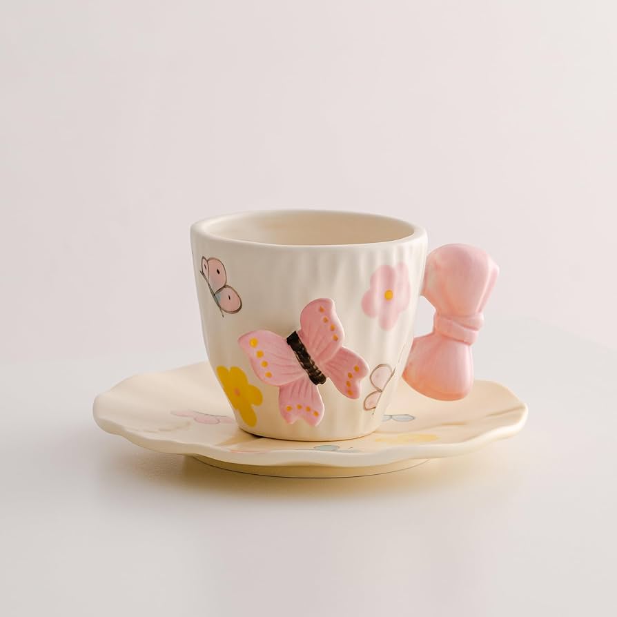 Butterfly Ceramic Mug