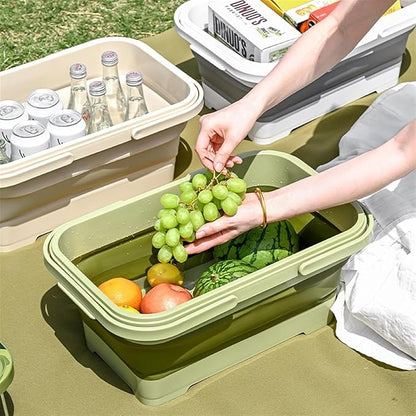 Folding bucket