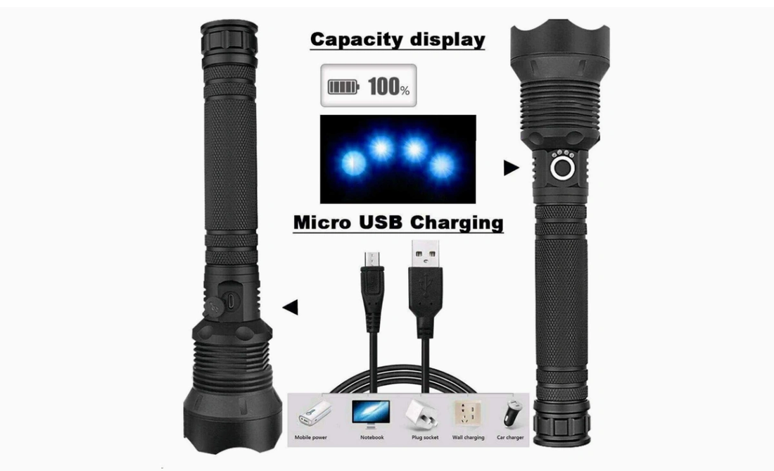 Water Resistant Camping Flashlight
