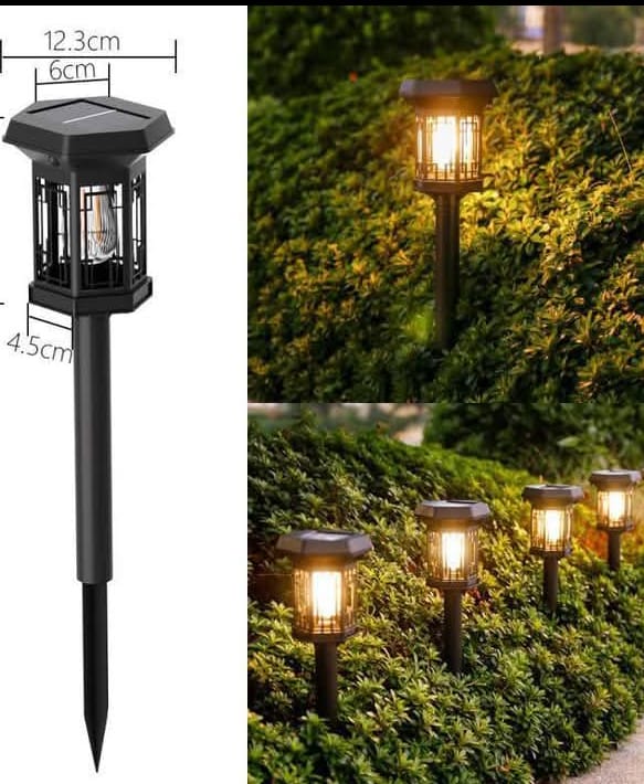 Surpdew Solar Outdoor Garden Lights
