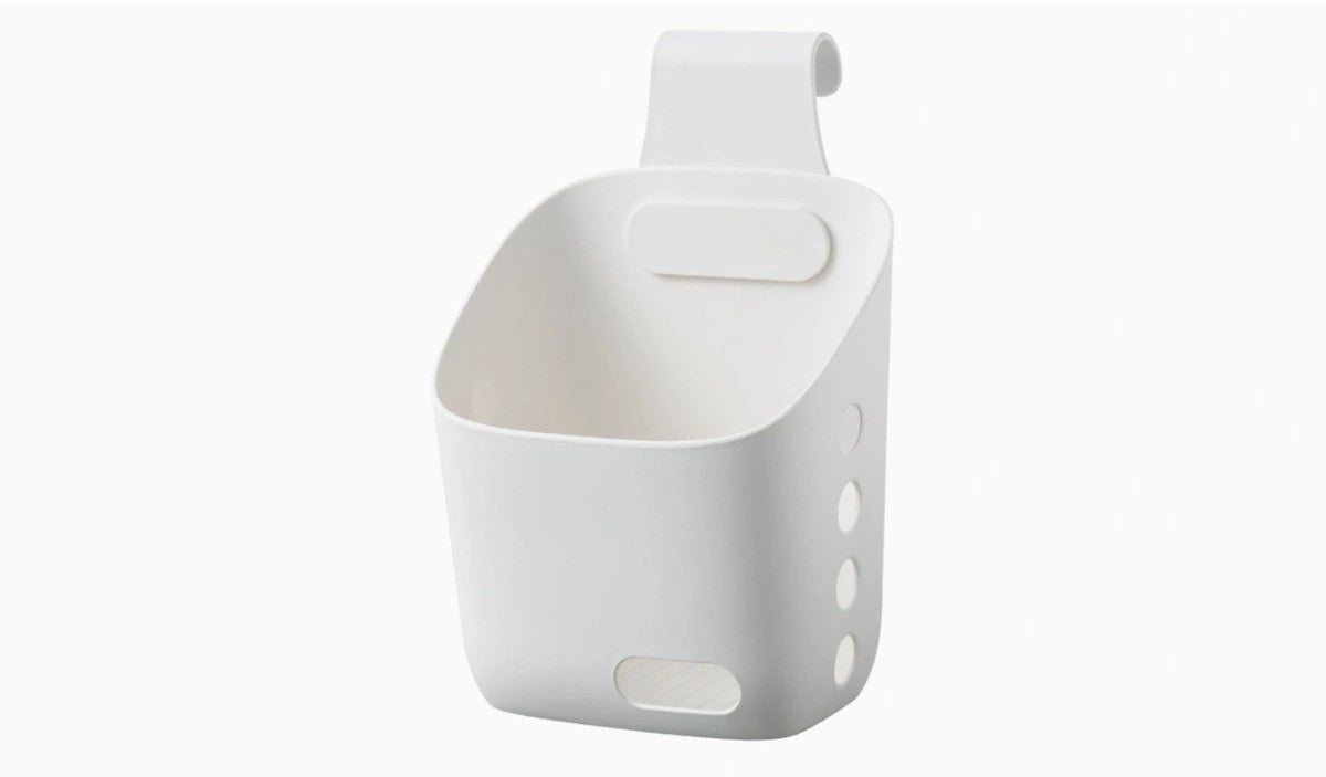 Plastic White Hanging Basket