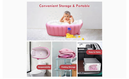 Baby Bath Tub with Pump