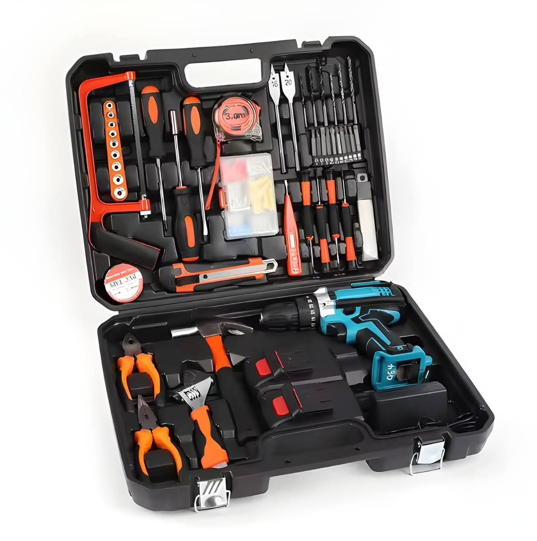 Drill with tool