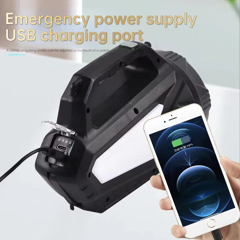 Portable Solar Search light